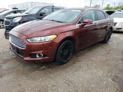 Salvage cars for sale at Chicago Heights, IL auction: 2016 Ford Fusion SE