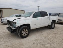 Salvage cars for sale at Temple, TX auction: 2018 GMC Canyon