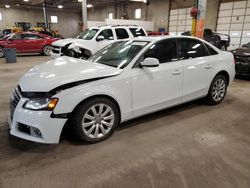 Salvage cars for sale at Blaine, MN auction: 2012 Audi A4 Premium