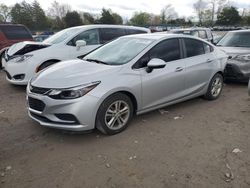 Salvage cars for sale from Copart Madisonville, TN: 2017 Chevrolet Cruze LT