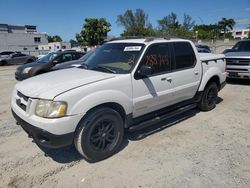 Vehiculos salvage en venta de Copart Opa Locka, FL: 2001 Ford Explorer Sport Trac