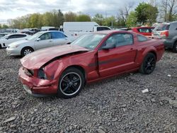 Salvage cars for sale at Chalfont, PA auction: 2008 Ford Mustang GT