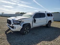 Salvage cars for sale from Copart Anderson, CA: 2019 Toyota Tacoma Double Cab