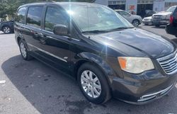 Salvage cars for sale from Copart York Haven, PA: 2013 Chrysler Town & Country Touring