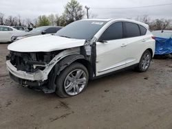 Salvage cars for sale at Baltimore, MD auction: 2019 Acura RDX Advance