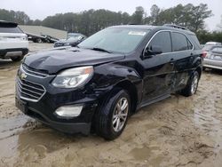 Salvage cars for sale at Seaford, DE auction: 2017 Chevrolet Equinox LT