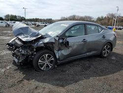 Salvage cars for sale from Copart East Granby, CT: 2020 Nissan Sentra SV