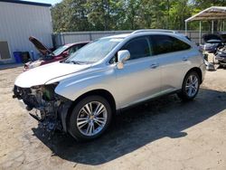 Salvage cars for sale from Copart Austell, GA: 2015 Lexus RX 350