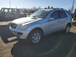 Mercedes-Benz salvage cars for sale: 2007 Mercedes-Benz ML 350