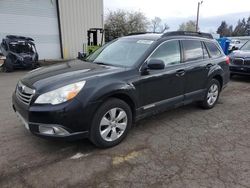 Salvage cars for sale from Copart Woodburn, OR: 2011 Subaru Outback 2.5I Limited