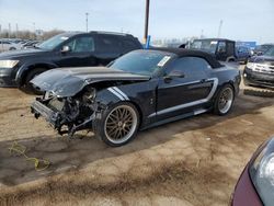 Salvage cars for sale at Woodhaven, MI auction: 2017 Ford Mustang