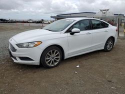 Ford Fusion se salvage cars for sale: 2017 Ford Fusion SE