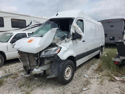 Salvage cars for sale from Copart Houston, TX: 2021 Mercedes-Benz Sprinter 2500