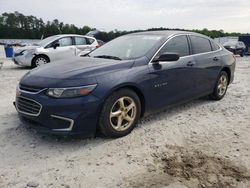 Salvage cars for sale at Ellenwood, GA auction: 2016 Chevrolet Malibu LS