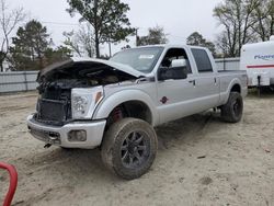 Salvage cars for sale at Hampton, VA auction: 2014 Ford F250 Super Duty