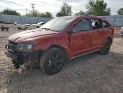 Salvage cars for sale from Copart Oklahoma City, OK: 2018 Dodge Journey Crossroad