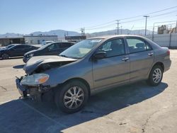 Salvage cars for sale from Copart Sun Valley, CA: 2006 Toyota Corolla CE