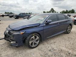 Carros salvage a la venta en subasta: 2018 Honda Accord EXL