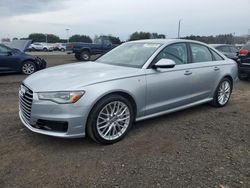 Salvage cars for sale at East Granby, CT auction: 2016 Audi A6 Premium Plus