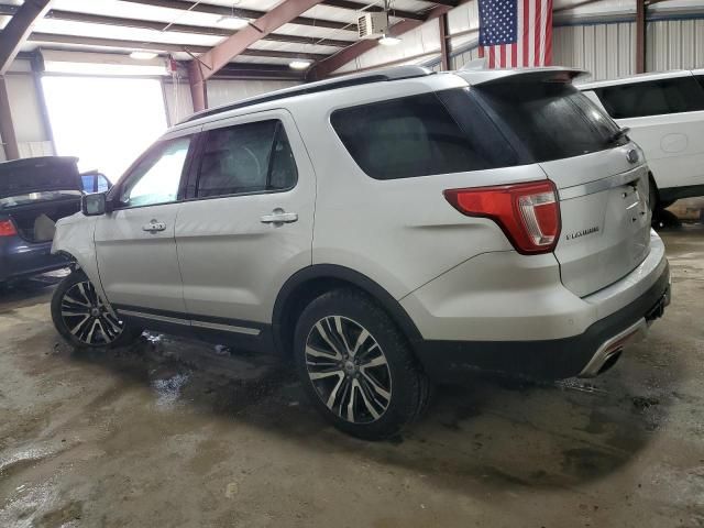 2016 Ford Explorer Platinum