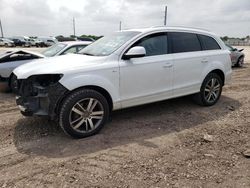 Vehiculos salvage en venta de Copart Temple, TX: 2013 Audi Q7 Prestige