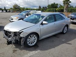 Salvage cars for sale at San Martin, CA auction: 2012 Toyota Camry Hybrid