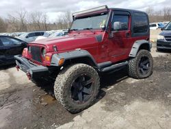 Vehiculos salvage en venta de Copart Marlboro, NY: 1999 Jeep Wrangler / TJ SE