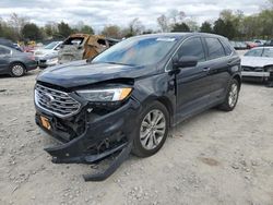 Salvage cars for sale from Copart Madisonville, TN: 2019 Ford Edge Titanium