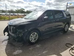 KIA salvage cars for sale: 2024 KIA Carnival LX