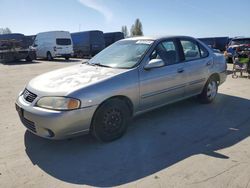Salvage cars for sale from Copart Vallejo, CA: 2001 Nissan Sentra XE