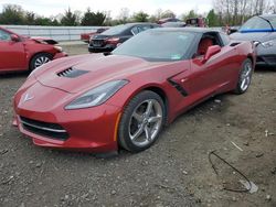 Chevrolet Corvette salvage cars for sale: 2015 Chevrolet Corvette Stingray 2LT