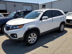 Salvage cars for sale at Vallejo, CA auction: 2013 KIA Sorento LX
