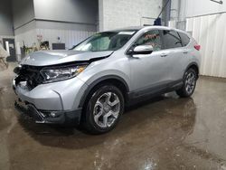 Salvage cars for sale at Ham Lake, MN auction: 2019 Honda CR-V EXL