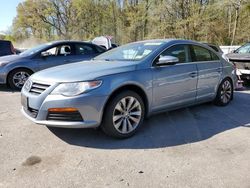 Salvage cars for sale from Copart Glassboro, NJ: 2012 Volkswagen CC Sport