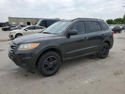 Salvage cars for sale from Copart Wilmer, TX: 2010 Hyundai Santa FE GLS