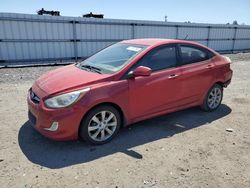 Salvage cars for sale from Copart Fredericksburg, VA: 2013 Hyundai Accent GLS