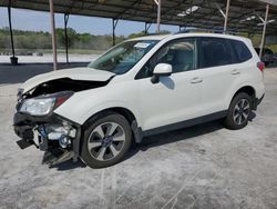 Salvage cars for sale at Cartersville, GA auction: 2017 Subaru Forester 2.5I Premium