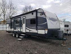 Salvage trucks for sale at Columbia Station, OH auction: 2016 Keystone Springdale