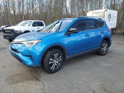 Salvage cars for sale at East Granby, CT auction: 2018 Toyota Rav4 LE