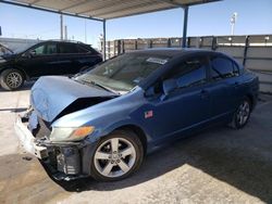 Salvage cars for sale from Copart Anthony, TX: 2008 Honda Civic EX