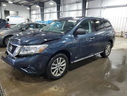 Salvage cars for sale at Ham Lake, MN auction: 2016 Nissan Pathfinder S