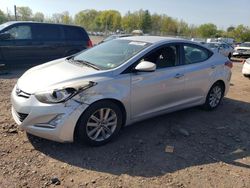 Salvage cars for sale at Chalfont, PA auction: 2014 Hyundai Elantra SE