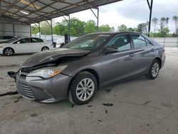 Salvage cars for sale at Cartersville, GA auction: 2015 Toyota Camry LE