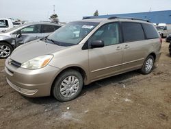 2004 Toyota Sienna CE en venta en Woodhaven, MI