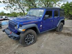 Vehiculos salvage en venta de Copart Baltimore, MD: 2018 Jeep Wrangler Unlimited Rubicon