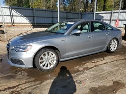 Salvage cars for sale at Austell, GA auction: 2015 Audi A6 Premium Plus