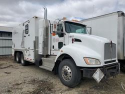 Salvage trucks for sale at Wichita, KS auction: 2015 Kenworth Construction T400