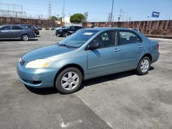 Salvage cars for sale at Wilmington, CA auction: 2005 Toyota Corolla CE