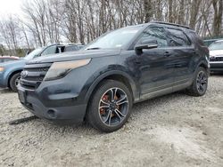 Vehiculos salvage en venta de Copart Candia, NH: 2015 Ford Explorer Sport