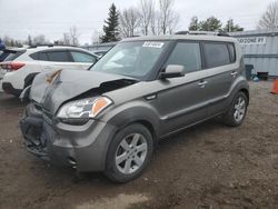 Salvage cars for sale from Copart Bowmanville, ON: 2011 KIA Soul +